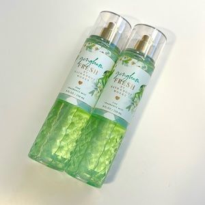 Bath & Body Works💚Gingham Fresh Fine Fragrance Mist Bundle